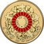 Australia Two Dollars (Lest We Forget. Commemorative Coin) LEST WE FORGET TWO DOLLARS coin reverse