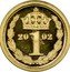 Cook Islands 1 Cent (Elizabeth II Maundy Money) 20 02 1 coin reverse