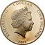 Cook Islands 1 Dollar Diamond Jubilee. Queen Elizabeth II 2011 IRB ELIZABETH II 1 DOLLAR COOK ISLANDS 2011 coin obverse