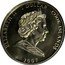 Cook Islands 1 Dollar Diamond Wedding Anniversary. The Engagement 2007 ELIZABETH II 1 DOLLAR COOK ISLANDS 2007 coin obverse