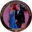 Cook Islands 1 Dollar Duke And Duchess of Cambridge.6 2012 Proof THE DUKE AND DUCHESS OF CAMBRDIGE coin reverse