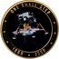 Cook Islands 1 Dollar (Eagle in Lunar Orbit) ONE SMALL STEP 1969 2009 coin reverse