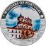Cook Islands 1 Dollar Alcobaca Monastery 2009  Prooflike 7 WONDERS OF PORTUGAL 7 MOSTEIRO DE ALCOBAÇA 2009 coin reverse