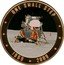 Cook Islands 1 Dollar Elizabeth II Apollo 11 2009  Prooflike ONE SMALL STEP 1969 2009 coin reverse