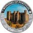 Cook Islands 1 Dollar Castle of Obidos 2009  Prooflike 7 WONDERS OF PORTUGAL 7 CASTELO DE ÓBIDOS 2009 coin reverse