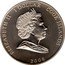 Cook Islands 1 Dollar Elizabeth II Diamond Wedding Anniversary. Visit to Somerset 2008  ELIZABETH II 1 DOLLAR COOK ISLANDS 2007 coin obverse