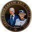 Cook Islands 1 Dollar (Elizabeth II Diamond Wedding of Elizabeth II and Philip) ELIZABETH II AND PHILIP 1947 EP 2007 coin reverse