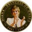 Cook Islands 1 Dollar Elizabeth II Diana Princess of Wales.8 2008  DIANA PRINCESS OF WALES 1961-1997 coin reverse