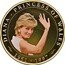 Cook Islands 1 Dollar (Elizabeth II Diana Princess of Wales) DIANA - PRINCESS OF WALES 1961-1997 coin reverse