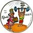 Cook Islands 1 Dollar Elizabeth II Fifinka and Bobik 2014  Proof FIFINKA BOBÍK © JAROSLAV NĚMEČEK coin reverse