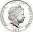 Cook Islands 1 Dollar (Elizabeth II Fifinka) ELIZABETH II 1 DOLLAR COOK ISLANDS IRB 2013 coin obverse