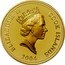 Cook Islands 1 Dollar Elizabeth II Flying Scotsman 2004 P Proof ELIZABETH II COOK ISLANDS RDM 2004 coin obverse