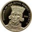 Cook Islands 1 Dollar Elizabeth II Henry II 2008  Proof HISTORY OF THE ROYAL FAMILY - HENRY II 2008 coin reverse