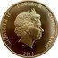 Cook Islands 1 Dollar Elizabeth II HM Queen Elizabeth II Coronation Jubilee 2013  ELIZABETH II 1 DOLLAR COOK ISLANDS IRB 2013 coin obverse
