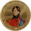Cook Islands 1 Dollar Elizabeth II King George IV 2010  HISTORY OF THE ROYAL FAMILY KING GEORGE IV coin reverse