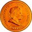 Cook Islands 1 Dollar Elizabeth II King George V 2009  Proof ELIZABETH II COOK ISLANDS 1 DOLLAR coin obverse