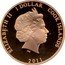 Cook Islands 1 Dollar (Elizabeth II King George V) ELIZABETH II 1 DOLLAR COOK ISLANDS IRB 2011 coin obverse