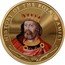Cook Islands 1 Dollar Elizabeth II King Henry III 2010  HISTORY OF THE ROYAL FAMILY KING HENRY III coin reverse