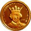 Cook Islands 1 Dollar Elizabeth II King Richard II 2009  HISTORY OF THE ROYAL FAMILY RICHARD II 2009 coin reverse