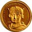 Cook Islands 1 Dollar Elizabeth II King William II 2009  HISTORY OF THE ROYAL FAMILY - WILLIAM II 2009 coin reverse