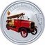 Cook Islands One Dollar Elizabeth II LF-15 2006  Proof FIRE ENGINES OF THE WORLD 1933 LÖSCHFAHRZEUG LF 15 coin reverse