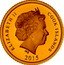 Cook Islands 1 Dollar (Elizabeth II Magna Carta 800 years) ELIZABETH II COOK ISLANDS IRB 2015 coin obverse
