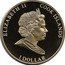 Cook Islands 1 Dollar (Elizabeth II Polar Bears) ELIZABETH II COOK ISLANDS 1 DOLLAR coin obverse