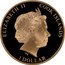 Cook Islands 1 Dollar (Elizabeth II Princess Diana of Wales. 6) ELIZABETH II COOK ISLANDS IRB 1 DOLLAR coin obverse