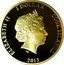 Cook Islands 1 Dollar (Elizabeth II The Duke and Duchess of Cambridge) ELIZABETH II 1 DOLLAR COOK ISLANDS IRB 2013 coin obverse