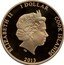 Cook Islands 1 Dollar (Elizabeth II Tomb Wall Paintings) ELIZABETH II 1 DOLLAR COOK ISLANDS IRB 2013 coin obverse