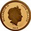 Cook Islands 1 Dollar (Elizabeth II William Shakespeare) ELIZABETH II COOK ISLANDS IRB 2014 coin obverse