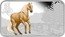 Cook Islands 1 Dollar Elizabeth II Year of the Horse 2014 P Proof P NM 1OZ 999 SILVER coin reverse