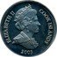 Cook Islands One Dollar Historic ships. Espusi 2003 Proof ELIZABETH II COOK ISLANDS 2003 coin obverse