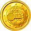 Cook Islands 1 Dollar Luxembourg 2 Euro Treaty of Rome 2007 TRAITÉ DE ROME 50 ANS EUROPE 2007 LËTZEBUERG coin reverse