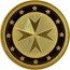 Cook Islands 1 Dollar Malta Coin 2007 M A L T A 2008 coin reverse