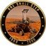 Cook Islands 1 Dollar (Mars Exploiration Rover Mission) ONE SMALL STEP 1969 2009 coin reverse