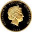 Cook Islands 1 Dollar (Messier 81 Galaxy) ELIZABETH II 1 DOLLAR COOK ISLANDS 2011 coin obverse