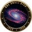 Cook Islands 1 Dollar (Messier 81 Galaxy) ONE SMALL STEP 1969 2009 coin reverse