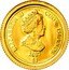 Cook Islands 1 Dollar Netherlands 2 Euro Treaty of Rome 2007 2007 ELIZABETH II COOK ISLANDS $1 coin obverse