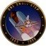 Cook Islands 1 Dollar (Orbiter Shuttle Atlantis) ONE SMALL STEP 1969 2009 coin reverse