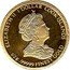 Cook Islands 1 Dollar (Pope Benedict XVI) ELIZABETH II 1 DOLLAR COOK ISLANDS 1/2 G .99999 FINEST GOLD coin obverse