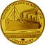 Cook Islands 1 Dollar RMS Titanic Centenary. Maiden Voyage 2012 RMC TITANIC CENTENARY MAIDEN VOYAGE 10 APRIL 1912 coin reverse