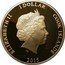 Cook Islands 1 Dollar (Royal History of Britain - King George VI. WWII) IRB ELIZABETH II 1 DOLLAR COOK ISLANDS 2015 coin obverse