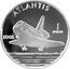 Cook Islands 1 Dollar (Space Shuttle. Atlantis) 2005 1 DOLLAR ATLANTIS coin reverse