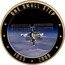 Cook Islands 1 Dollar (Space Station ISS) ONE SMALL STEP 1969 2009 coin reverse