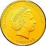 Cook Islands 1 Dollar Wedding of Prince William and Kate Middleton. The Wedding Ring 2011 ELIZABETH II COOK ISLANDS 1 DOLLAR IRB coin obverse