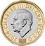 UK 1 Pound (Bees) CHARLES III DEI GRA REX F D MJ 2024 £ 1 ONE POUND coin obverse