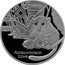 Belarus 1 Rouble Svityazyansky Reserve 2023 АРЭШНІКАВАЯ СОНЯ coin reverse