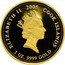 Cook Islands 100 Dollars Elizabeth II Miffy 2005  Proof ELIZABETH II 2005 COOK ISLANDS RDM 1 OZ. 9999 GOLD coin obverse