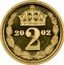 Cook Islands 2 Cents (Elizabeth II Maundy Money) 20 02 2 coin reverse